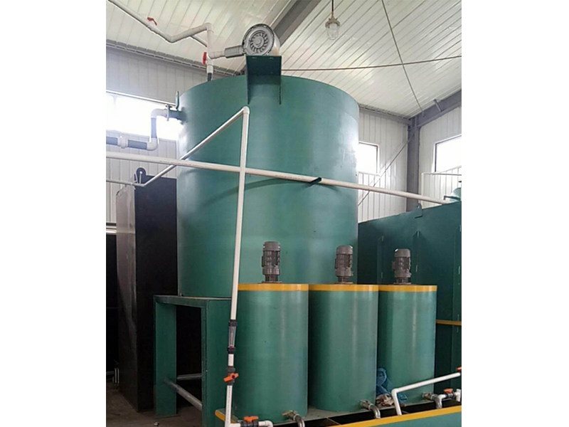河北省石家莊市化工廠污水處理安裝現(xiàn)場