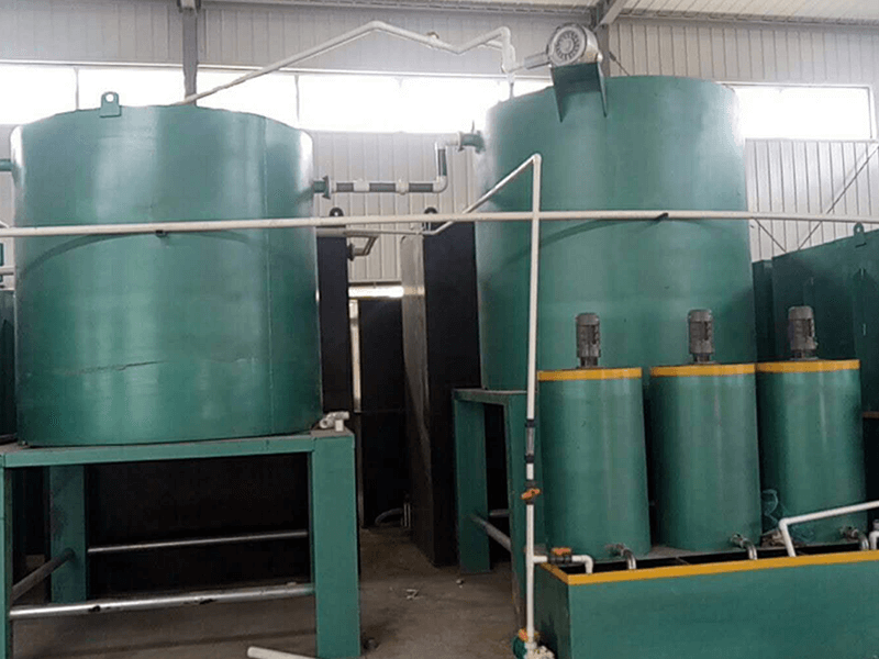 臨朐造紙廠豎流式溶氣氣浮機安裝現(xiàn)場